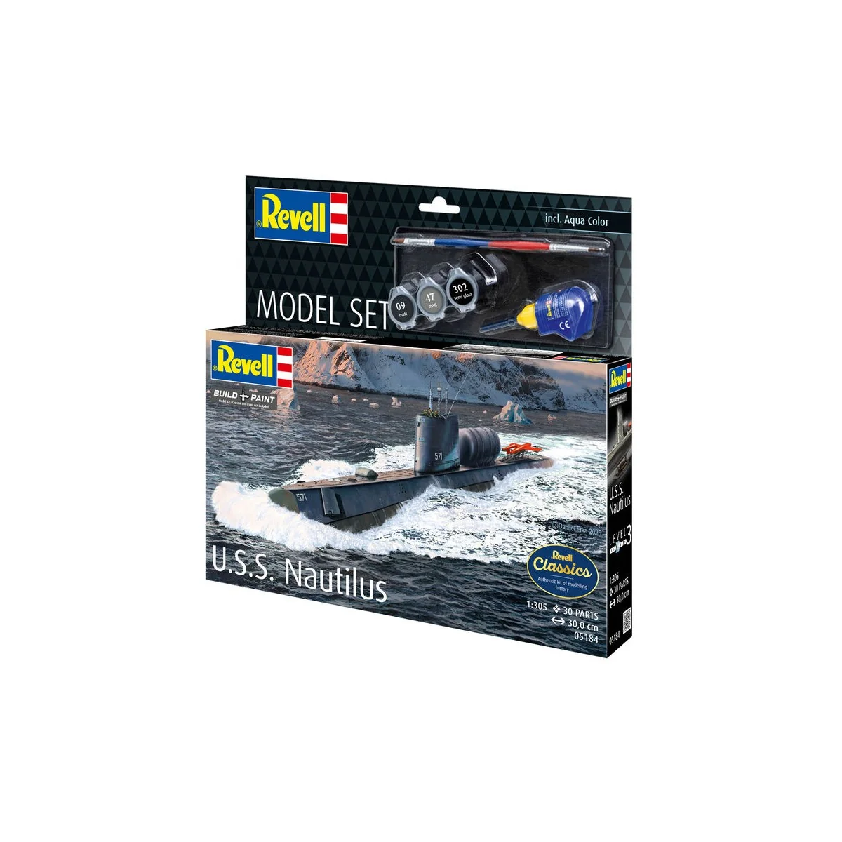 Model Set U.S.S. Nautilus, 1/305 - Revell 65184