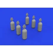 WWII USAAF oxygen cylinder A-6 PRINT - Eduard Accessories 632200