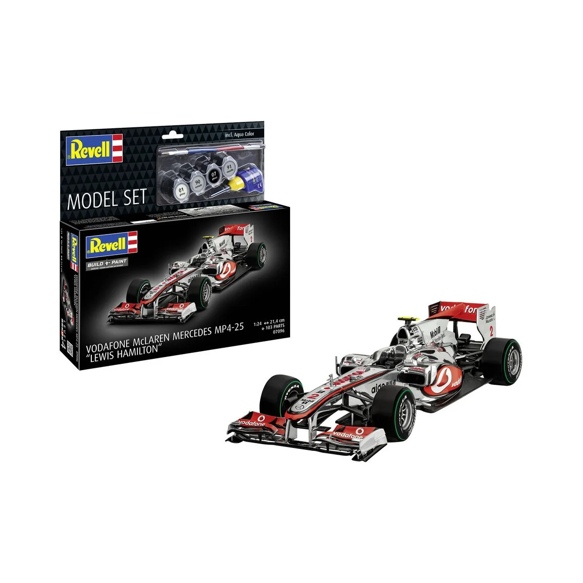 McLaren Mercedes MP4-25 Lewis Hamilton, 1/24 - Revell 67096