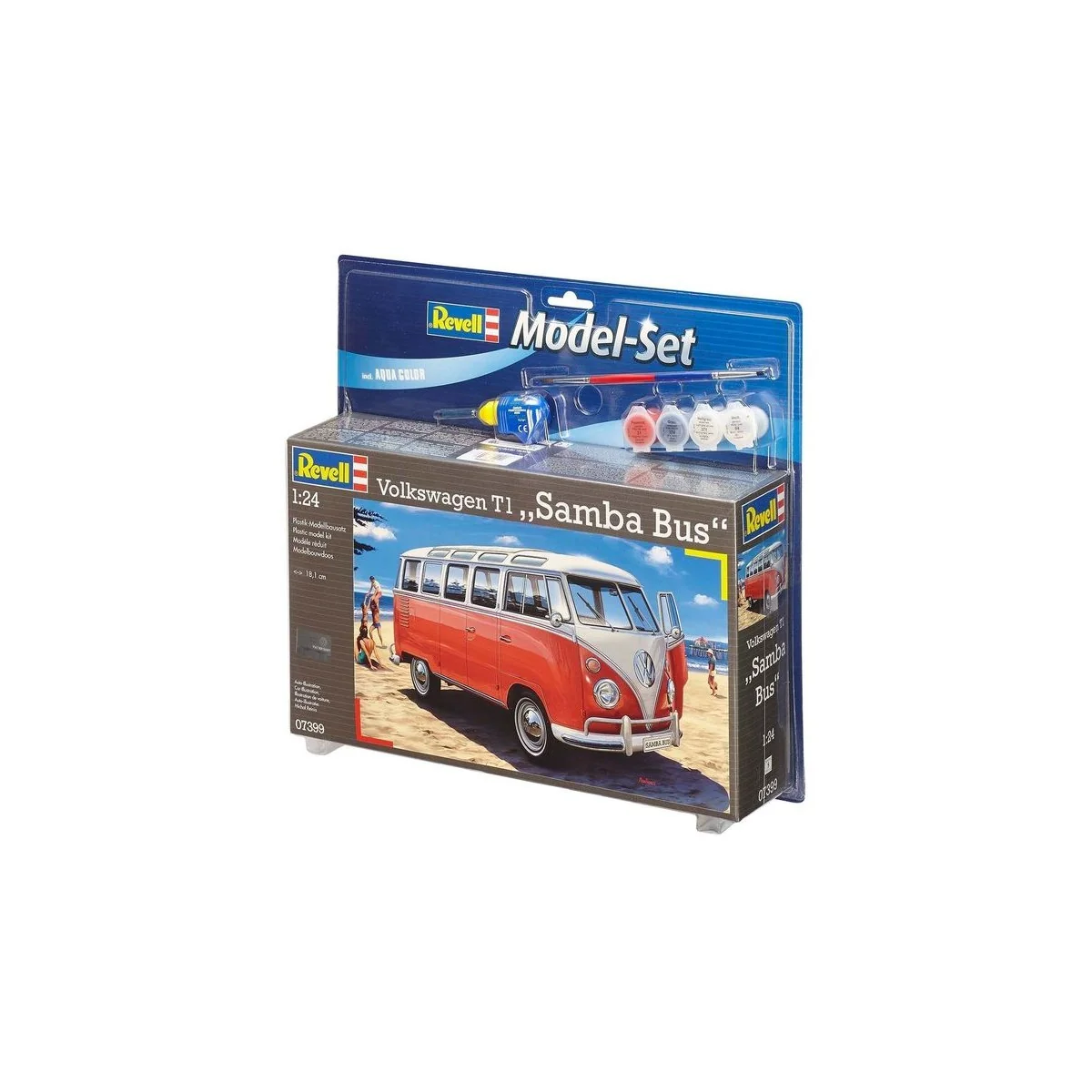 Model Set VW T1 Samba Bus, 1/24 - Revell 67399