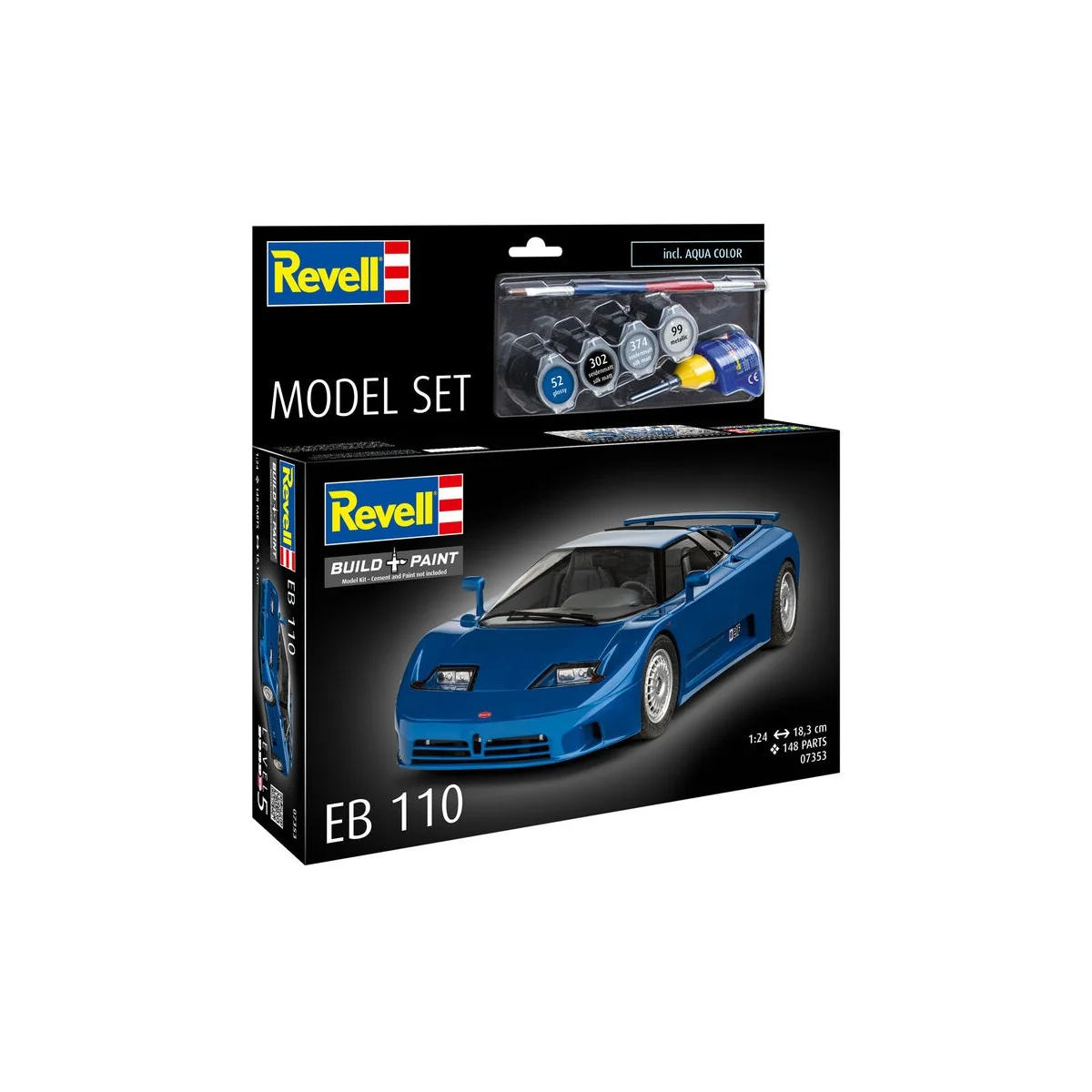 Model Set Bugatti EB110, 1/24 - Revell 67353