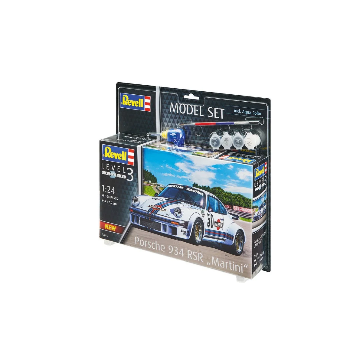 Model Set Porsche 934 RSR"Martin, 1/24 - Revell 67685