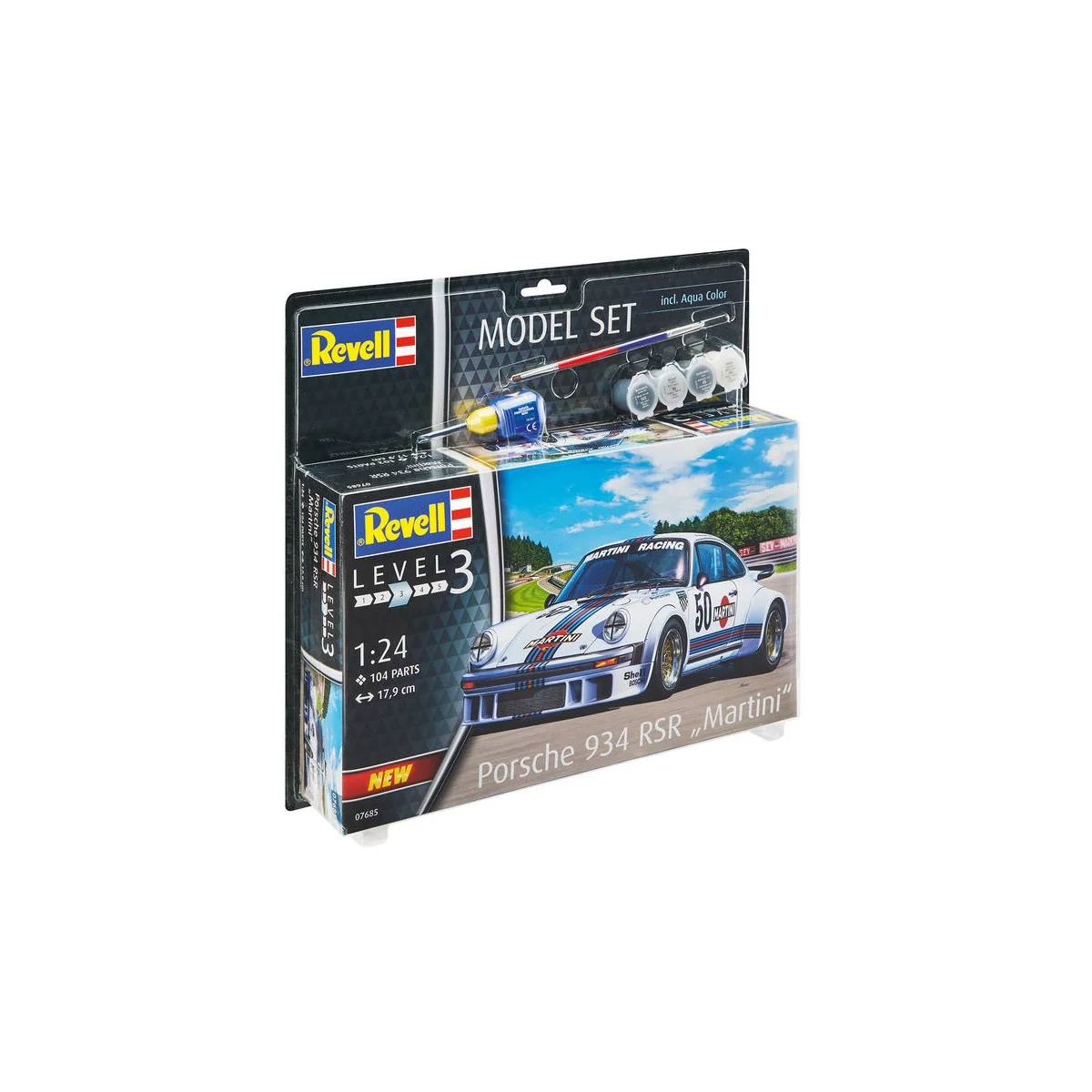 Model Set Porsche 934 RSR"Martin, 1/24 - Revell 67685