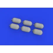 WWII USAAF oxygen tank G-1 PRINT, 1/32 - Eduard Accessories 632201