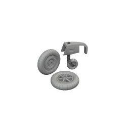 Bf 109E wheels EDUARD, 1/32 - Eduard Accessories 632202