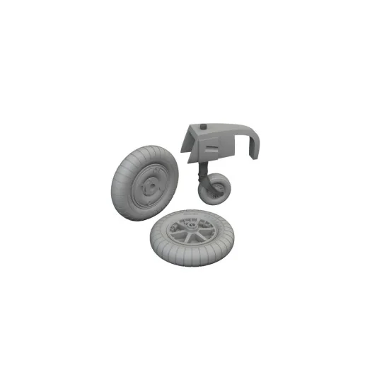 Bf 109E wheels  EDUARD - Eduard Accessories 632202