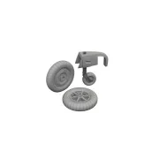 Bf 109E wheels EDUARD, 1/32 - Eduard Accessories 632202
