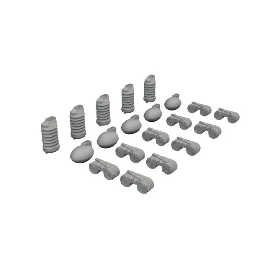 MG 15 magazines & case catchers PRINT - Eduard Accessories 632203