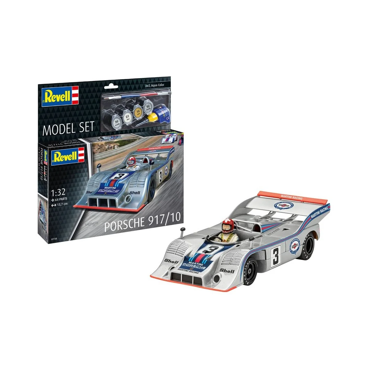 Model Set Porsche 917/10, 1/32 - Revell 67738