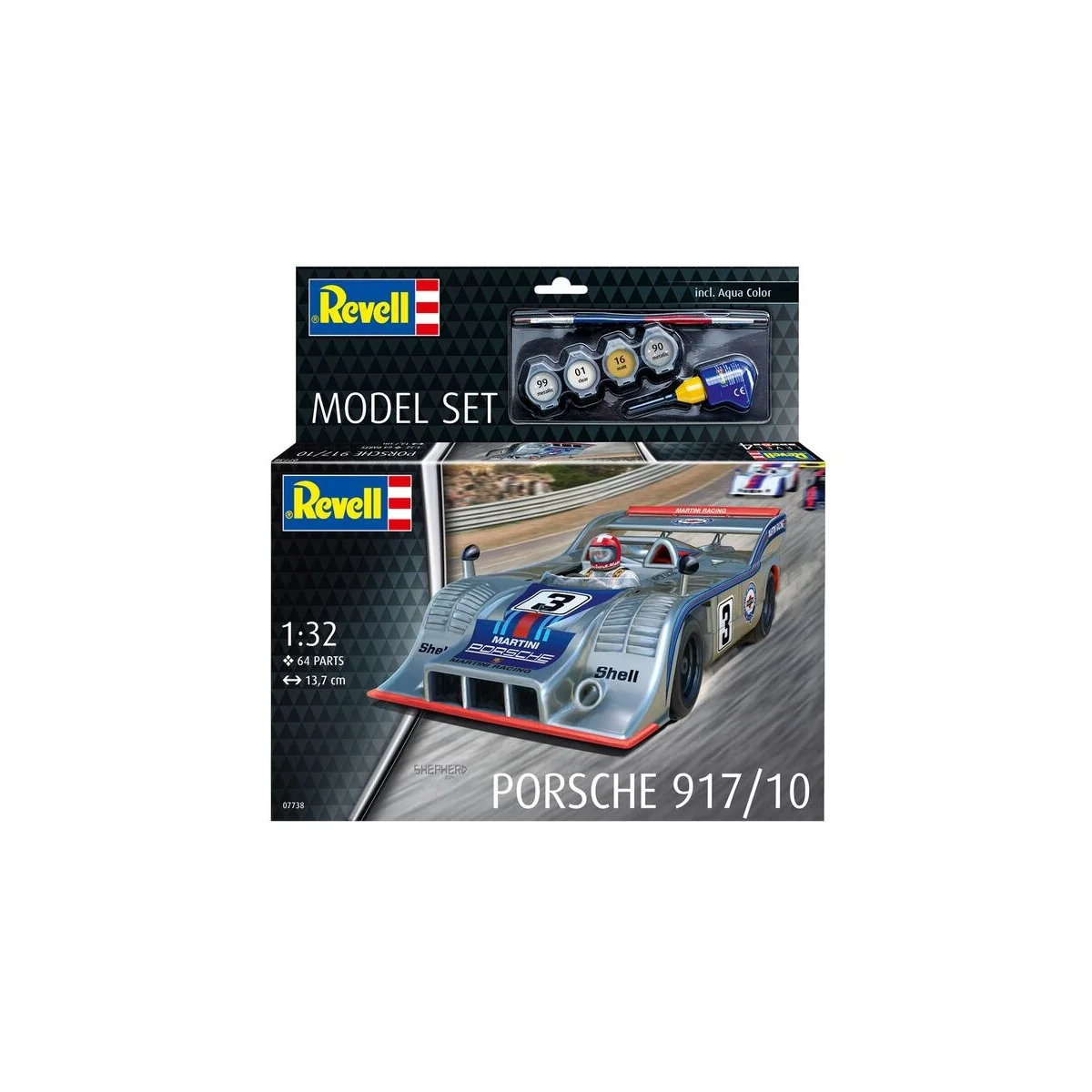 Model Set Porsche 917/10, 1/32 - Revell 67738