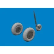 Bf 109K-4 wheels for Kotare, 1/32 - Eduard Accessories 632206 Bf 109K-4 wheels for Kotare, 1/32 - Eduard Accessories 632206