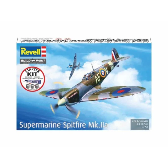 Starter Kit Spitfire Mk.IIa, 1/72 - Revell 73953
