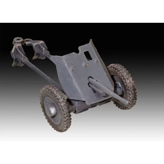Starter Kit Krupp Protze KFZ 69 with 3, 7cm Pak, 1/76 - Revell 73344