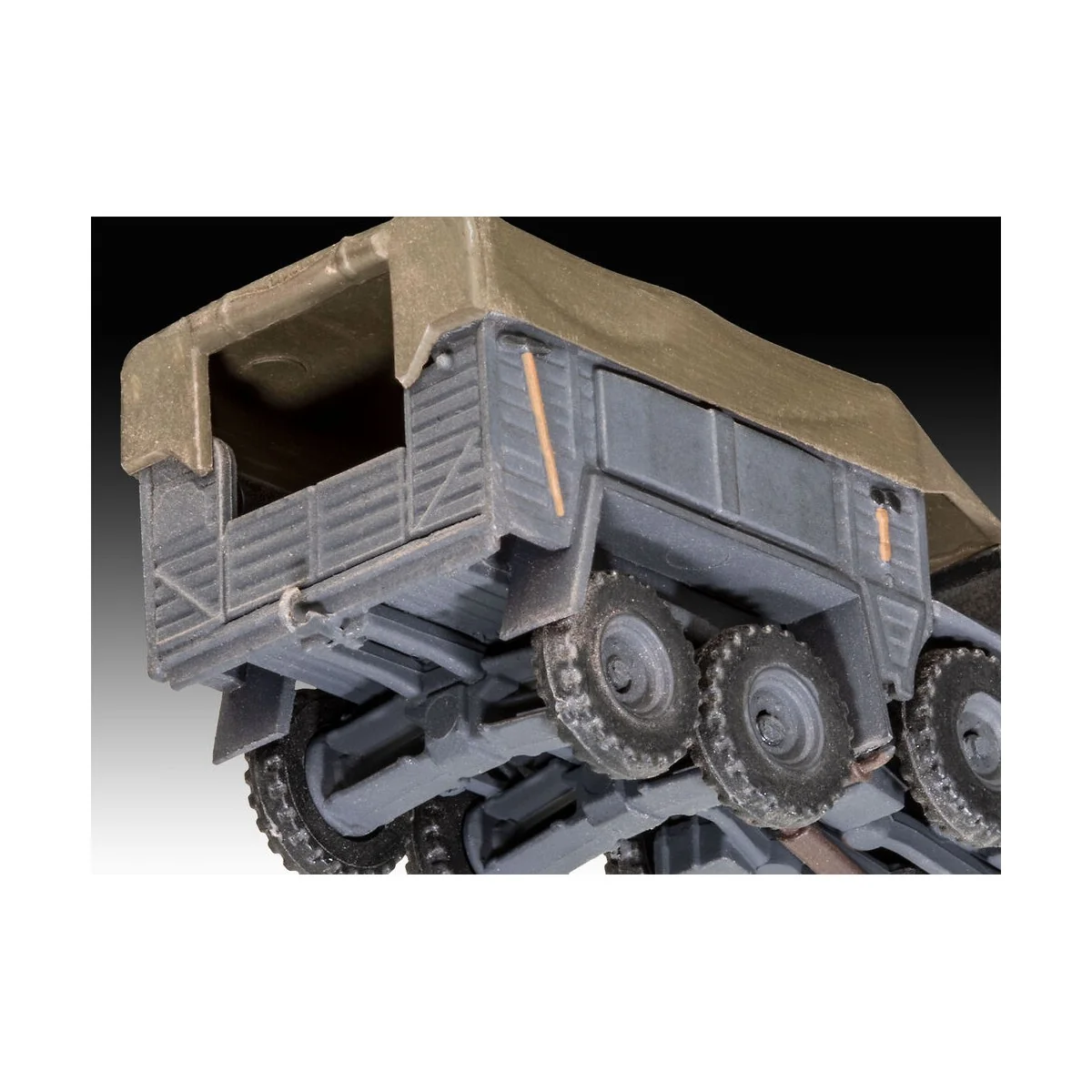 Starter Kit Krupp Protze KFZ 69 with 3, 7cm Pak, 1/76 - Revell 73344