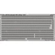 HMS Dreadnought 1907 railings for Trump. - Eduard Accessories 53094