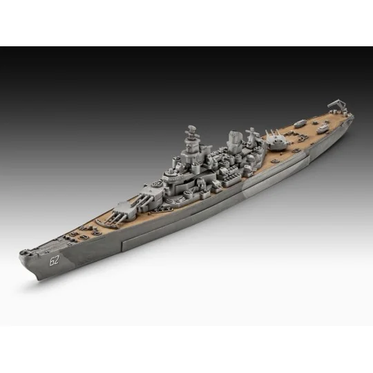 Starter Kit Battleship USS New Jersey, 1/1200 - Revell 75183