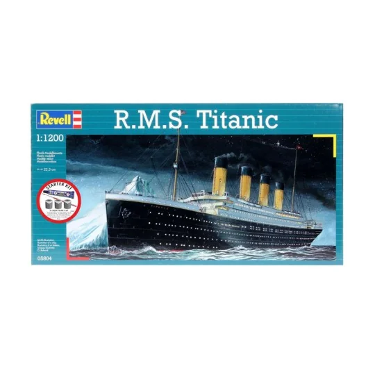 Starter Kit R.M.S. Titanic, 1/1200 - Revell 75804