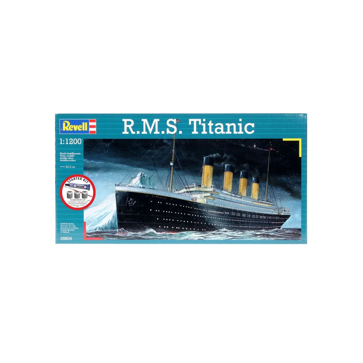 Starter Kit R.M.S. Titanic, 1/1200 - Revell 75804
