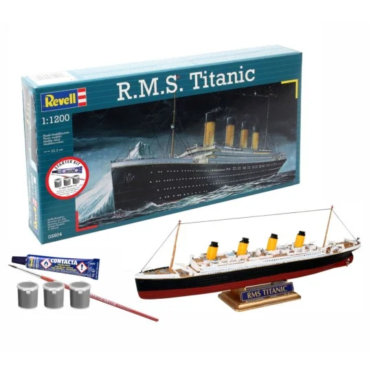 Starter Kit R.M.S. Titanic, 1/1200 - Revell 75804