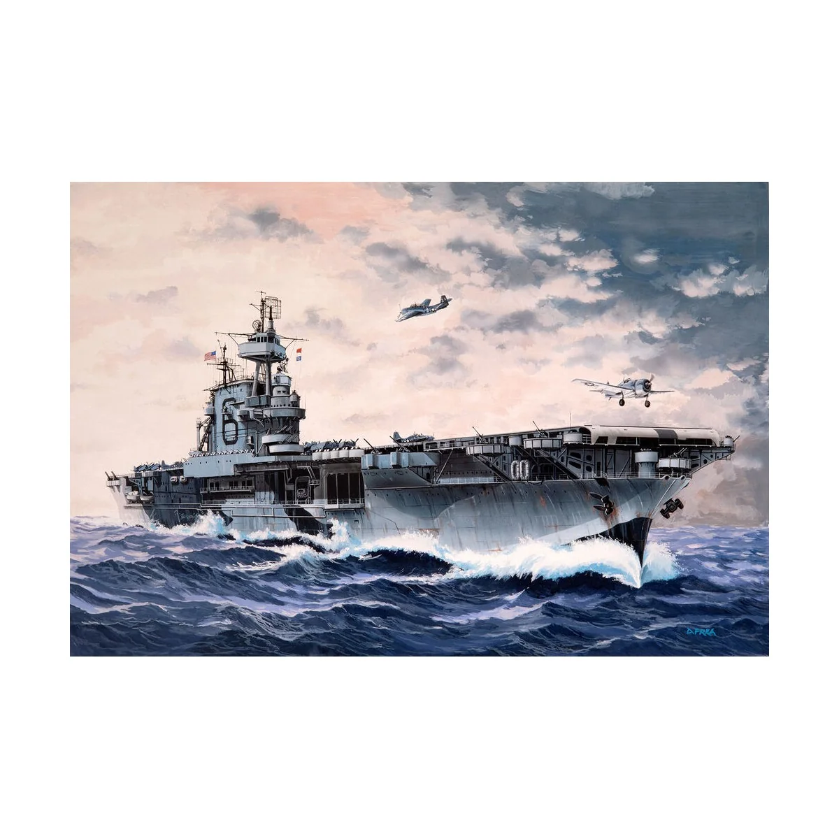 Starter Kit USS Enterprise CV-6, 1/1200 - Revell 75824