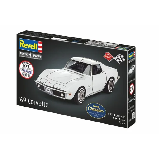 Starter Kit Corvette C3, 1/32 - Revell 77684