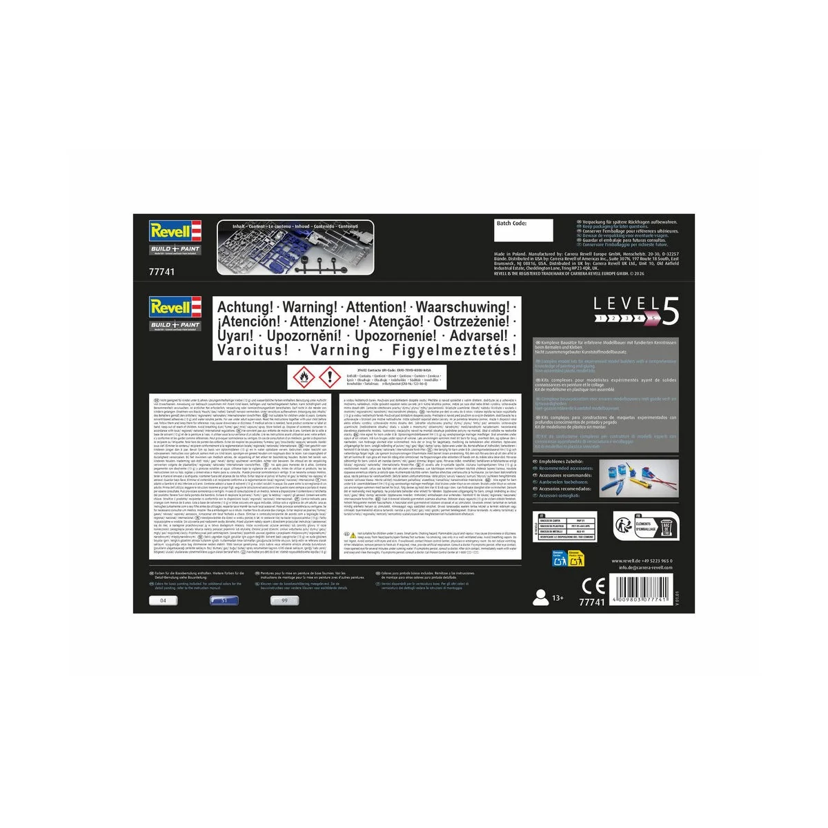 Starter Kit Tyrrell P34/2 6-Wheeler, 1/32 - Revell 77741