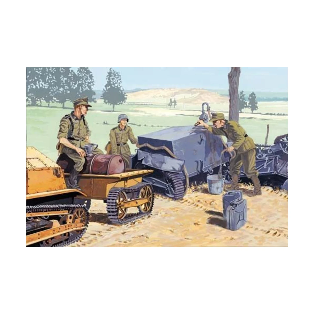 Universal Transportanhänger, 1/35 - Mirage Hobby 35216