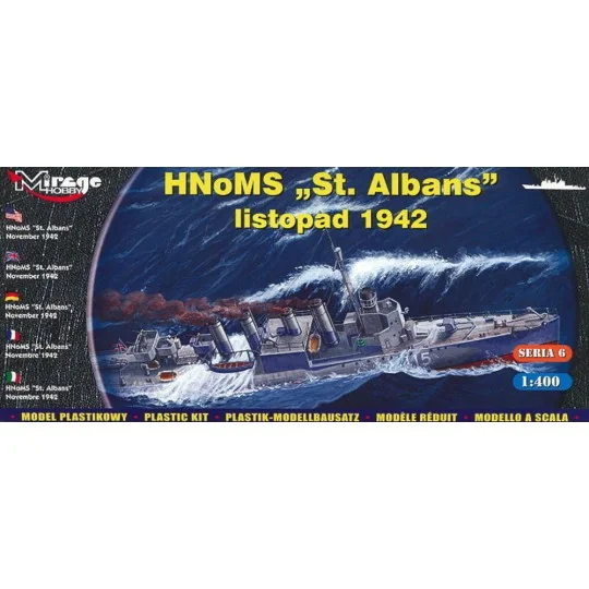 HMS 'St Albans' Allied destroyer, 1/400 - Mirage Hobby 40609