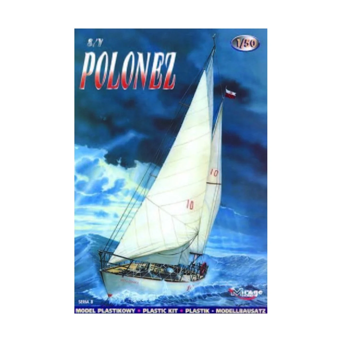 Segeljacht Polonez, 1/50 - Mirage Hobby 50081
