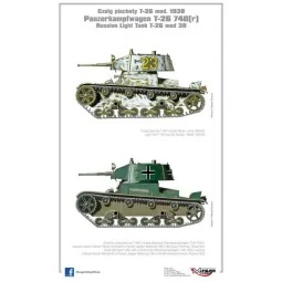 Light Tank T-26(r) Panzerkampfwagen T-26 740(r) Serie 5, 1/35 - Mir... 2