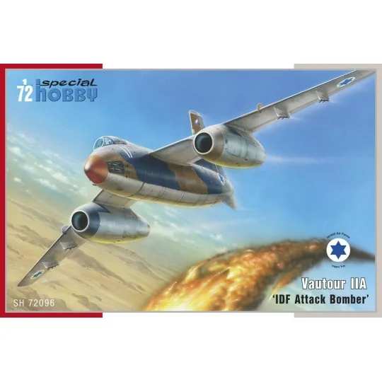 Vautour IIA 'IDF Attack Bomber', 1/72 - Special Hobby 100-SH72096