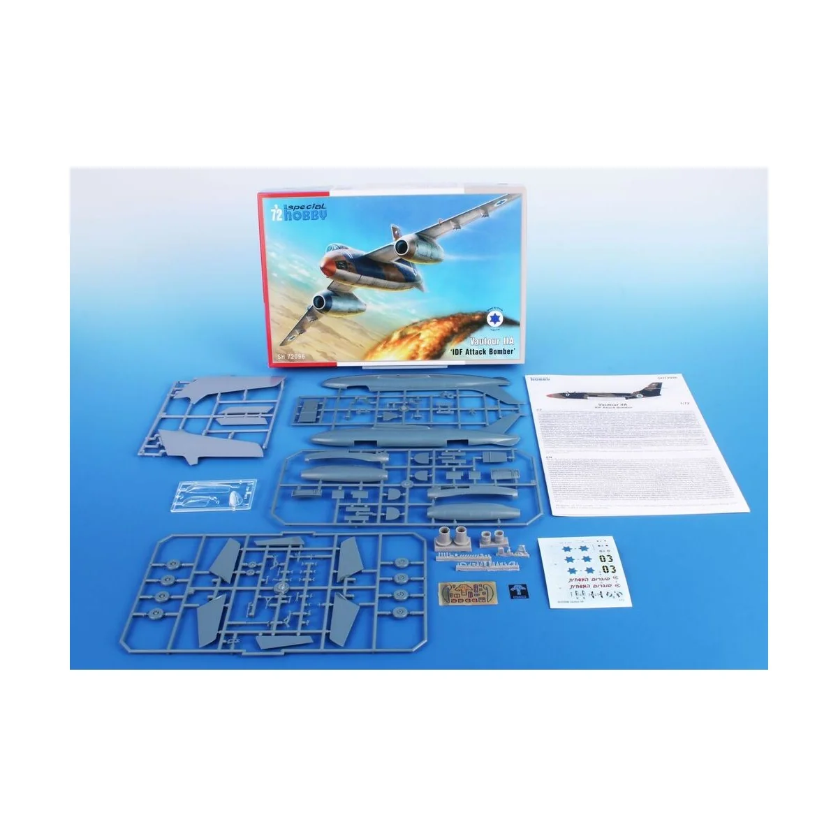 Vautour IIA 'IDF Attack Bomber', 1/72 - Special Hobby 100-SH72096