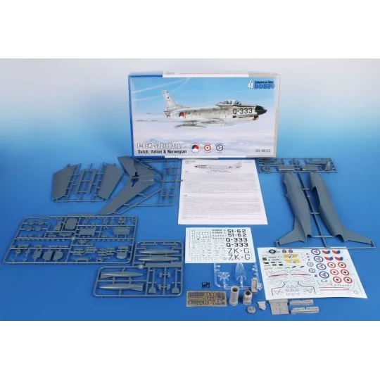 F-86K Sabre Dog 'Dutch, Italian and Norwegian', 1/48 - Special Hobb...