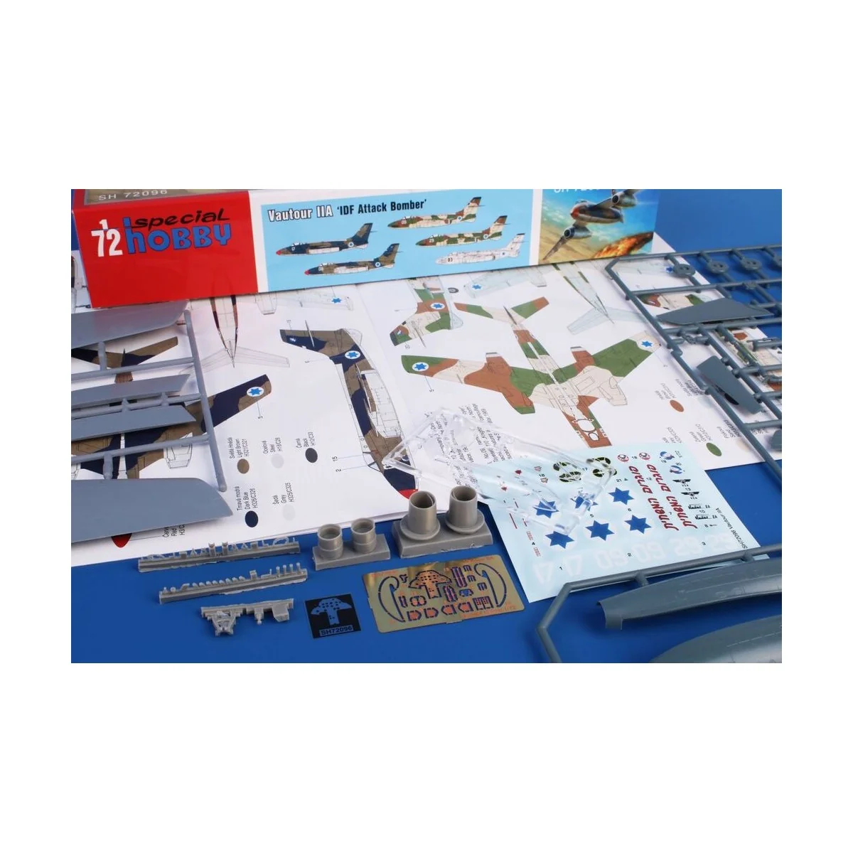 Vautour IIA 'IDF Attack Bomber', 1/72 - Special Hobby 100-SH72096