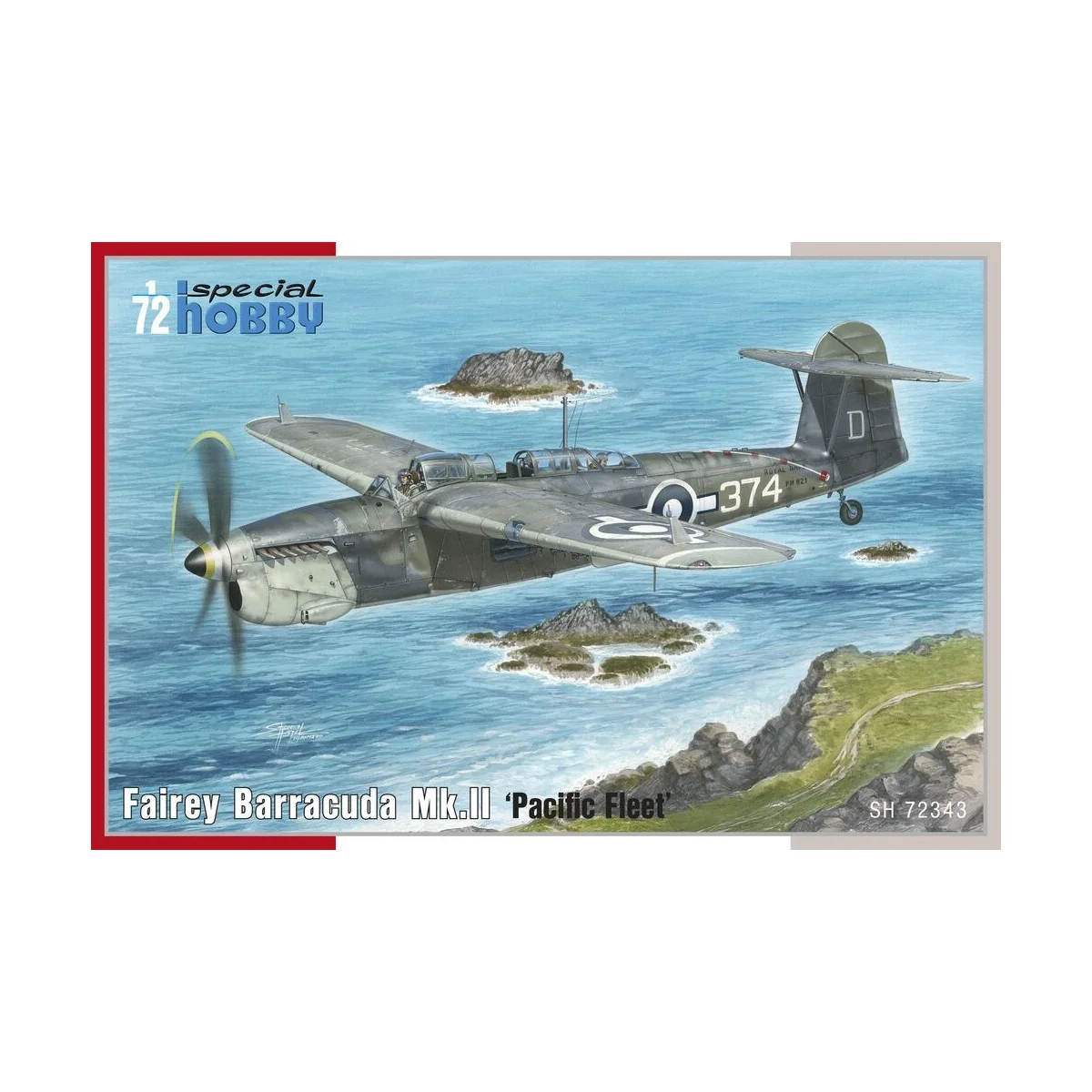 Fairey Barracuda Mk.II 'Pacific Fleet', 1/72 - Special Hobby 100-SH...