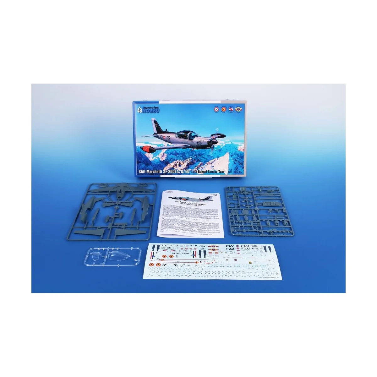 SIAI-Marchetti SF-260EA/D/EU ‘ Late Bulged Canopy Type’, 1/48 - Spe...