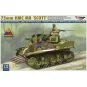 75mm HMC M8 SCOTT Early Version, 1/72 - Mirage Hobby 720002