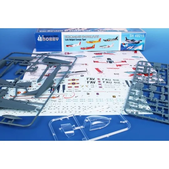 SIAI-Marchetti SF-260EA/D/EU ‘ Late Bulged Canopy Type’, 1/48 - Spe...