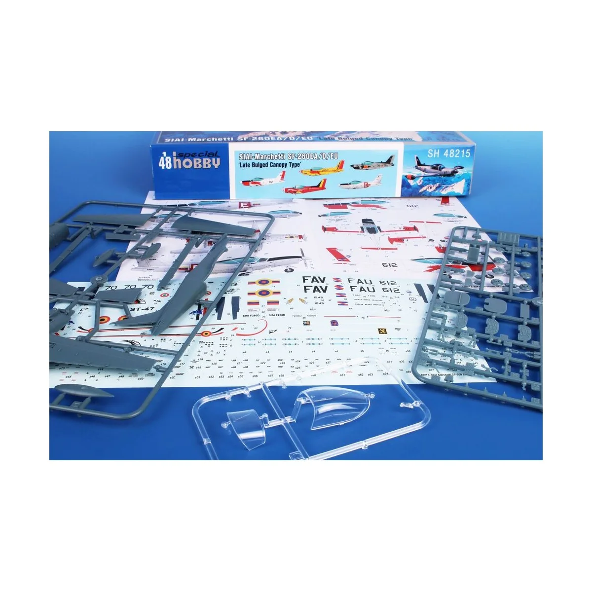 SIAI-Marchetti SF-260EA/D/EU ‘ Late Bulged Canopy Type’, 1/48 - Spe...