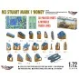 M3 STUART Mk I ´HONEY´ light tank, 1/72 - Mirage Hobby 720006