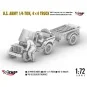 U.S. ARMY 1?4?TON, 4×4 TRUCK, 1/72 - Mirage Hobby 720012