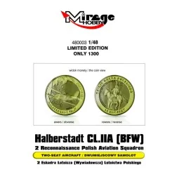 Halberstadt CL.IIA(BFW) 2 Recinnais.poli, 1/48 - Mirage Hobby 480003 2
