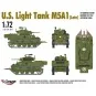 U.S. Light Tank M5A1 (Late), 1/72 - Mirage Hobby 726088