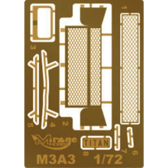 Liberation of Paris, Light Tank M3A3, 1/72 - Mirage Hobby 726068