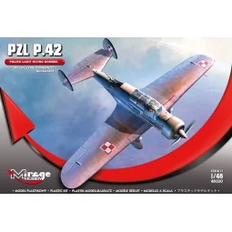 PZL P.42 (Polish Light Diving Bomber), 1/48 - Mirage Hobby 481320