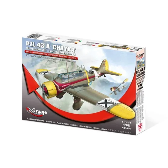 PZL.43 A 'CHAYKA' Bulgarian Air Force 1941-1944, 1/48 - Mirage Hobb...