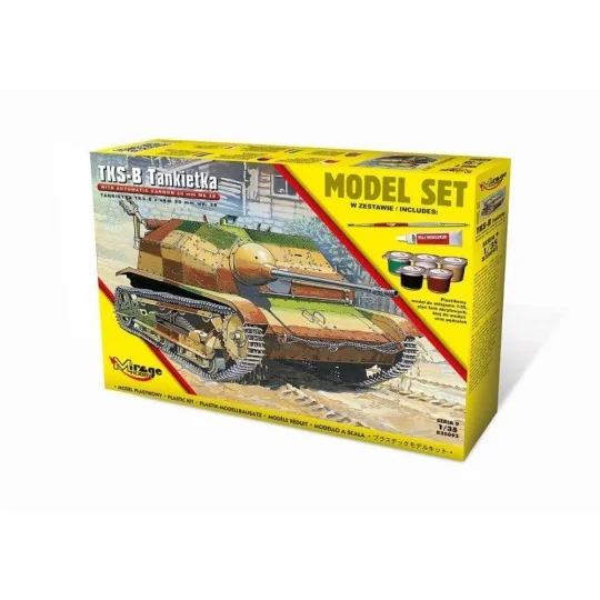 Tankette TKS-B(w/automatic cannon 20mm Mk.38) (Model Set), 1/35 - M...