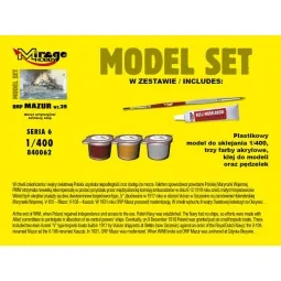 ORP"Mazur"-wz.39(the GunneryShip)ModelSe, 1/400 - Mirage Hobby 840062 2