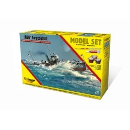 A86 German Torpedoboot (Model Set), 1/350 - Mirage Hobby 845091 2