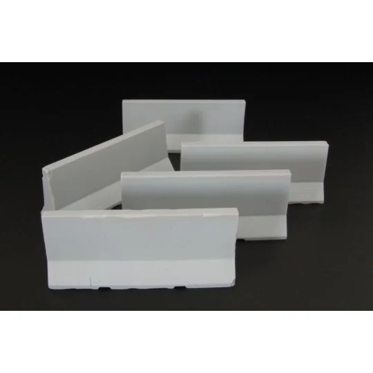 Modern concrete road barriers, 1/87 - Hauler HLR87136